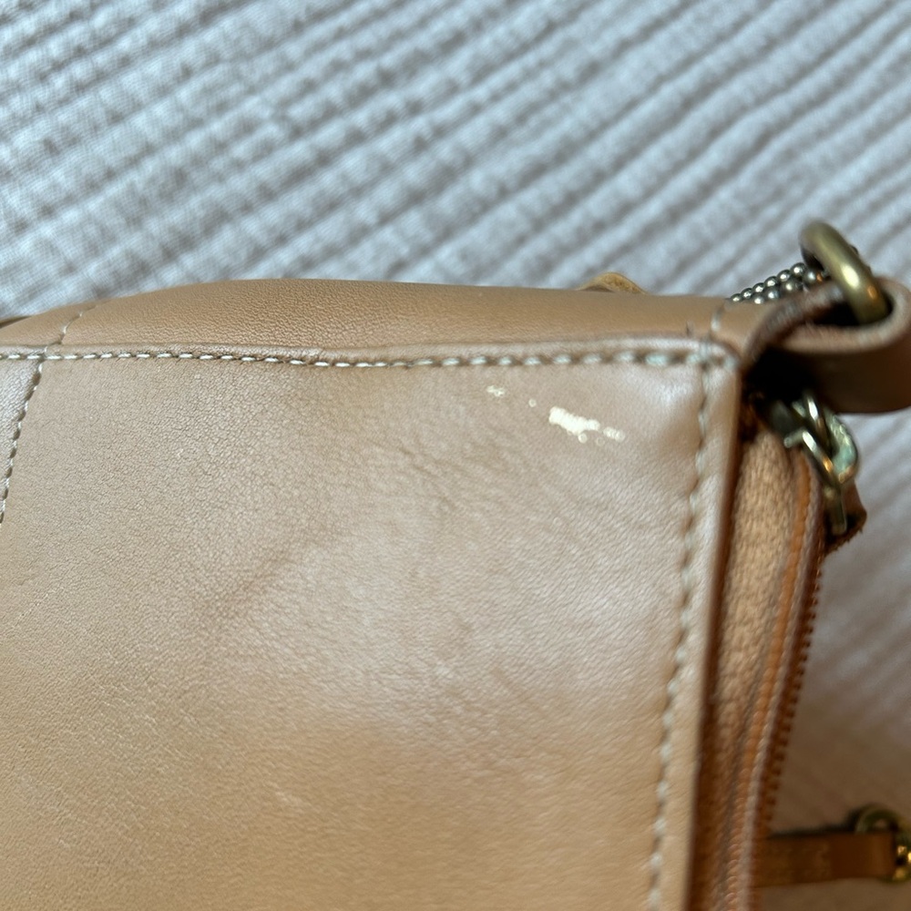 COACH 9311 Tan Mini Bag with Smooth Leather Finish - Picture 5 of 10